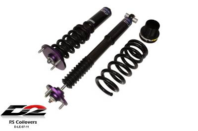 D2 Racing - D2 Racing D-LE-07-11 RS Coilovers for 14+ Lexus IS250/300/350 AWD