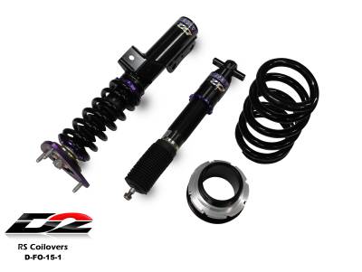 D2 Racing - D2 Racing D-FO-15-1 RS Coilovers for 15+ Ford Mustang