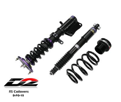 D2 Racing - D2 Racing D-FO-15 RS Coilovers for 05-14 Ford Mustang