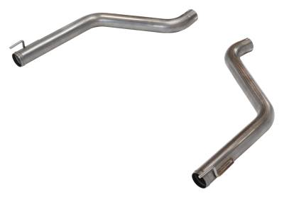 Pypes Performance Exhaust - Pypes SMC31MS 3" Axle Back Pype Bomb 6.4L for 15-23 Dodge Challenger/Charger SRT