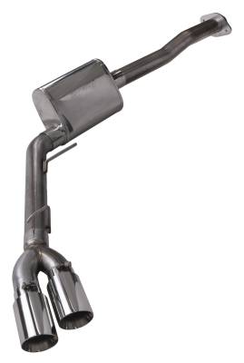 Pypes Performance Exhaust - Pypes SFT29R 3" Split Rear Dual Exit Cat Back Exhaust System for 15-20 Ford F150