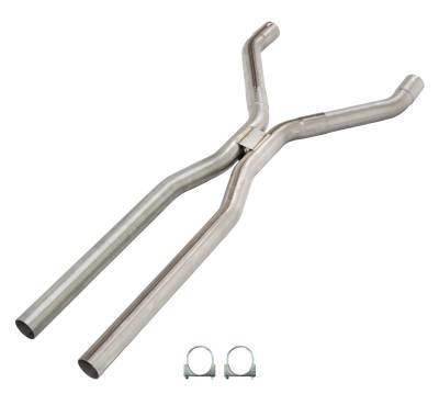 Pypes Performance Exhaust - Pypes HVF10 2.5" Mandrel-Bent Tunnel Crossover Exhaust H-Pipe