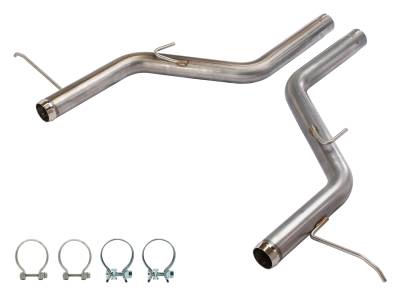Pypes Performance Exhaust - Pypes SJJ05MS Pype Bomb Exhaust SS for 12-21 Jeep Cherokee SRT