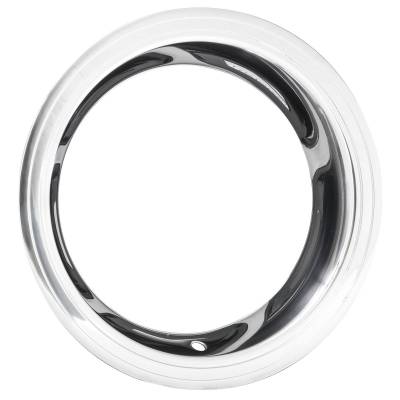 Wheel Vintiques - Wheel Vintiques 3010-1 14" Trim Ring 2.25" Step SS
