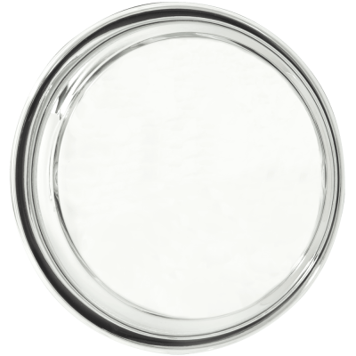 Wheel Vintiques - Wheel Vintiques 2011-P 8.25" Plain Stainless Cap for 47-48 Ford