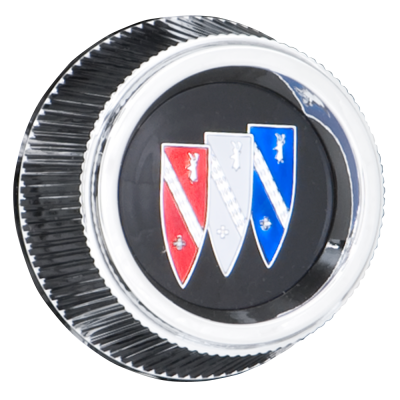 Wheel Vintiques - Wheel Vintiques 2023 67-70 Tri-Shield Cap for Buick Rallye