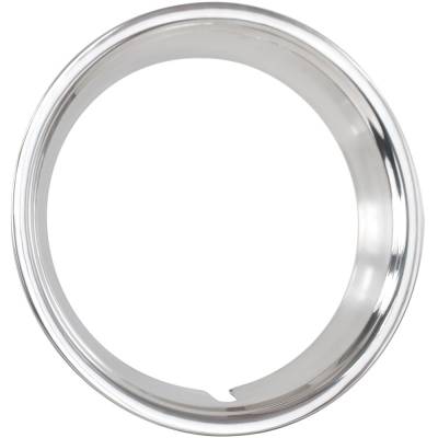 Wheel Vintiques - Wheel Vintiques 3007-1 14" Trim Ring Oem 2" Round SS