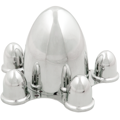 Wheel Vintiques - Wheel Vintiques 5013-B 5x5 Spider Chrome Cap
