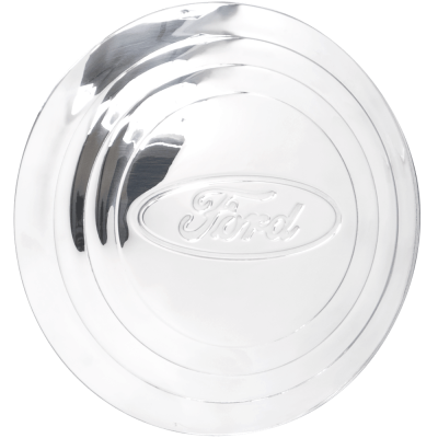 Wheel Vintiques - Wheel Vintiques 2002 5.75" 32 Ford Script Stainless Cap