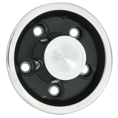 Wheel Vintiques - Wheel Vintiques 2026-B Rallye 1 Painted Cap for 66-68 Pontiac