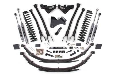 BDS Suspension - BDS Suspension BDS2265PS FOX 5" 4-Link Suspension Lift 23-26 Ford F250/F350 4WD