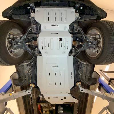 Rival - Rival 2333.1855.2.6-KIT-PB Full Set Aluminum Skid Plates