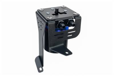 HPS Performance - HPS 860-027BL Plug & Play Aluminum Oil Catch Can for 12-15 Honda Civic SI 2.4L