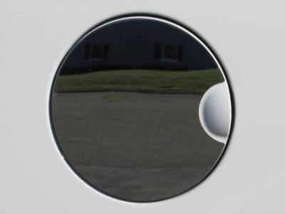 Quality Automotive Accessories - QAA GC55308 1Pc Stainless Gas Cap Door Trim for 2015-2020 Ford F150