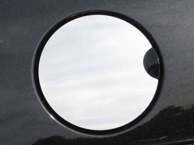 Quality Automotive Accessories - QAA GC55655 1Pc Stainless Gas Cap Door Trim for 2015-2017 Ford Expedition