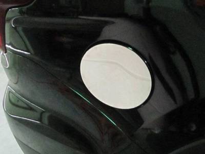 Quality Automotive Accessories - QAA GC56330 1Pc Stainless Gas Cap Door Trim for 2016-2019 Ford Explorer