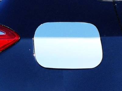 Quality Automotive Accessories - QAA GC57800 1Pc Stainless Gas Cap Door Trim for 2017-2019 Chevrolet Cruze