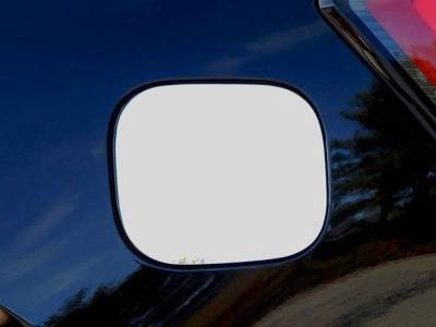 Quality Automotive Accessories - QAA GC58383 1Pc Stainless Gas Cap Door Trim for 2018-2024 Lincoln Navigator