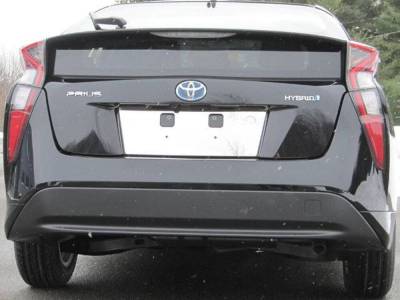 Quality Automotive Accessories - QAA LP16135 1Pc Stainless License Plate Bezel for 2016-2022 Toyota Prius