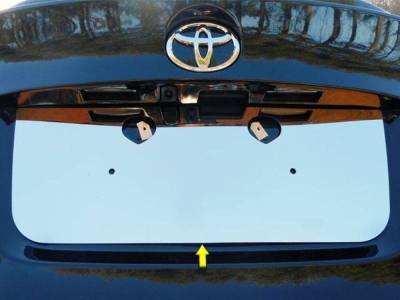 Quality Automotive Accessories - QAA LP18140 1Pc Stainless License Plate Bezel for 2018-2023 Toyota C-HR