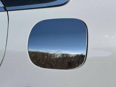 Quality Automotive Accessories - QAA GC71805 1Pc Stainless Gas Cap Door Trim for 2021-2025 Kia K5