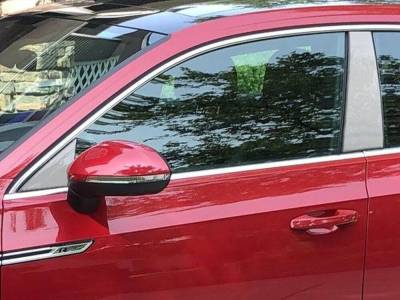 Quality Automotive Accessories - QAA PP19661 4Pc Stainless Steel Pillar Trim for 2019-2023 Volkswagen Arteon
