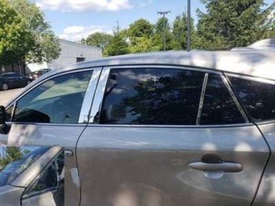 Quality Automotive Accessories - QAA PP71159 4Pc Stainless Steel Pillar Trim for 2021-2024 Toyota Venza
