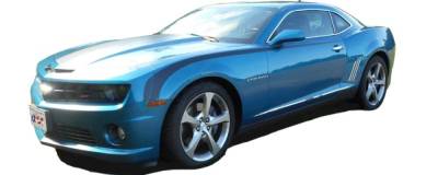 Quality Automotive Accessories - QAA SGR50100 4Pc Stainless Steel Graphic Emblem for 2010-2015 Chevrolet Camaro