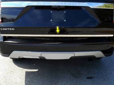 Quality Automotive Accessories - QAA RD58383 1Pc Stainless Steel Rear Deck Accent for 18-25 Ford Expedition