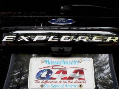 Quality Automotive Accessories - QAA SGR60330 16Pc Stainless Steel Graphic Emblem for 2020-2025 Ford Explorer