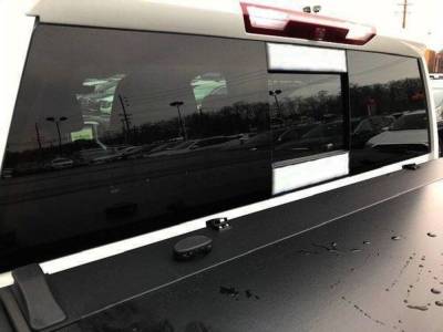 Quality Automotive Accessories - QAA RW59140 2Pc Stainless Steel Rear Window Set for 2019-2025 Chevrolet Blazer