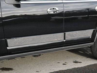 Quality Automotive Accessories - QAA TH55346 2Pc Stainless Steel Rocker Panel Trim for 2015-2018 Ford Focus