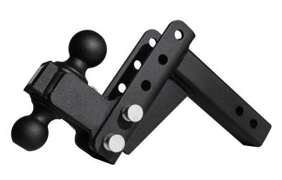 BulletProof Hitches - BulletProof MD204 2.0" Medium Duty 4" Drop Or Rise Hitch