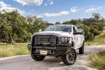 Frontier Truck Gear - Frontier Truck 170-42-5006 Commercial Front Bumper Replacement for 25+ RAM 2500