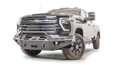 Fab Fours - Fab Fours CH24-RS6162-1 Front Bumper w/Pre-Runner Guard for 24+ Silverado 2500HD