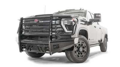 Fab Fours - Fab Fours CH24-S6160-1 Front Bumper w/Guard for 24+ Chevy Silverado 2500HD/3500
