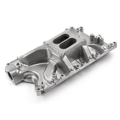 Speedmaster - Speedmaster 1-147-047 LowRise Intake Manifold Mach Pol for Ford 351W Windsor