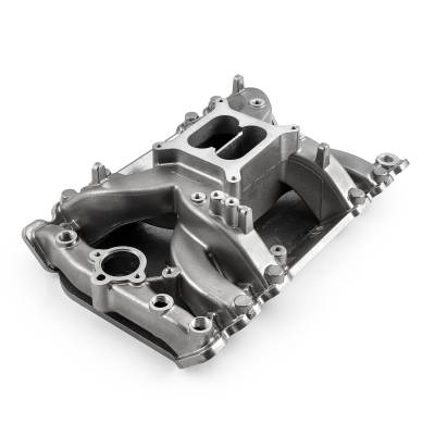 Speedmaster - Speedmaster 1-147-077 MidRise Air Intake Manifold Mach Pol for OM 400 425 455
