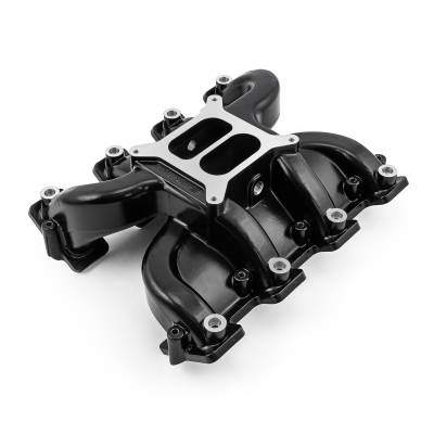 Speedmaster - Speedmaster 1-147-105-03 MidRise Air Dual Plane 4150 Carby Black for Chevy LS3