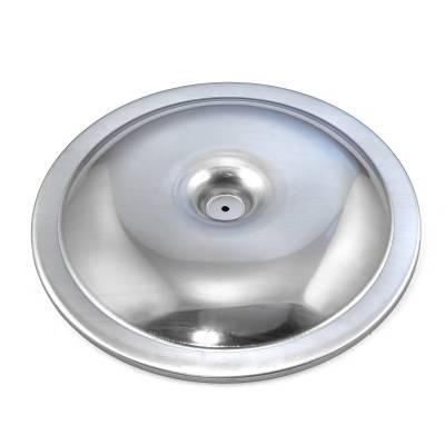 Speedmaster - Speedmaster PCE103.1013 14" Alu. Round Race Style Air Cleaner Top Pol