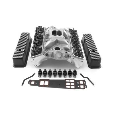 Speedmaster - Speedmaster 1-435-002 Angle Cyl Head Top End Engine Combo Kit for Chevy SBC 350