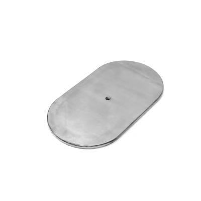 Speedmaster - Speedmaster PCE103.1008 12" Alu. Oval Plain Air Cleaner Top Pol