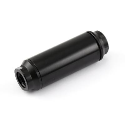 Speedmaster - Speedmaster PCE132.1014 Inline Billet Alum Black Fuel Filter -10 AN Female