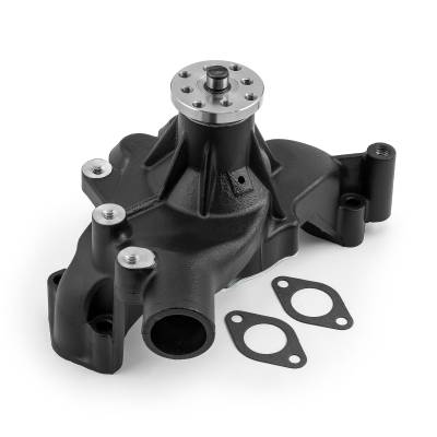 Speedmaster - Speedmaster PCE195.1013.02 Alu. Long Water Pump Blk for Chevy BBC