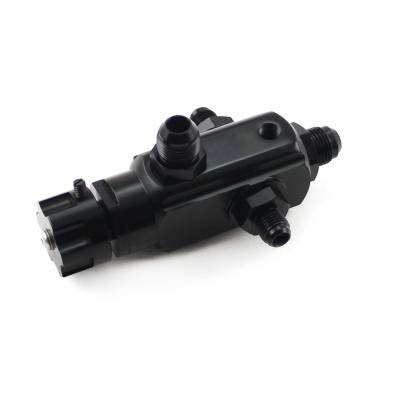 Speedmaster - Speedmaster PCE139.1007 2-Port Billet Return Style Fuel Regulator Black