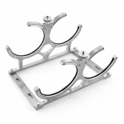 Speedmaster - Speedmaster PCE150.1002 NOS Billet Alum Dual Bottle Holder Bracket Polished