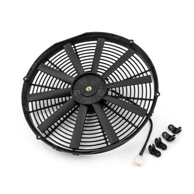 Speedmaster - Speedmaster PCE185.1010 16"Reversible 12V Radiator Electric Thermo Fan Big Motor