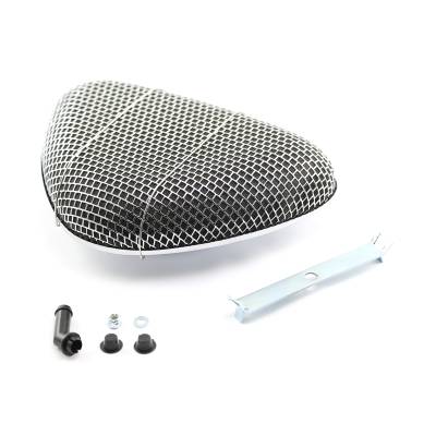 Speedmaster - Speedmaster PCE104.1082 11.5"x8.5" Superflow Triangular Chrome Air Cleaner Kit