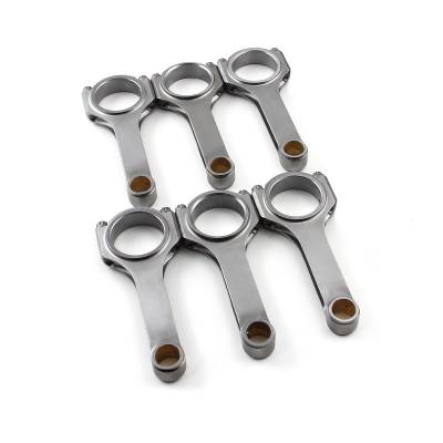 Speedmaster - Speedmaster PCE274.1022 4340 H-Beam Rods 5.70" 2.00" .927" BB for Chevy 194 230