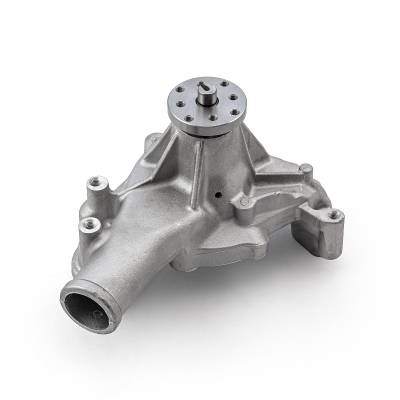 Speedmaster - Speedmaster PCE195.1005.01 Alu. Long Water Pump Satin for Chevy SBC